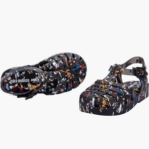 Mini Melissa Toddler Disney Mickey & Friends T-Strap Sandal size 7